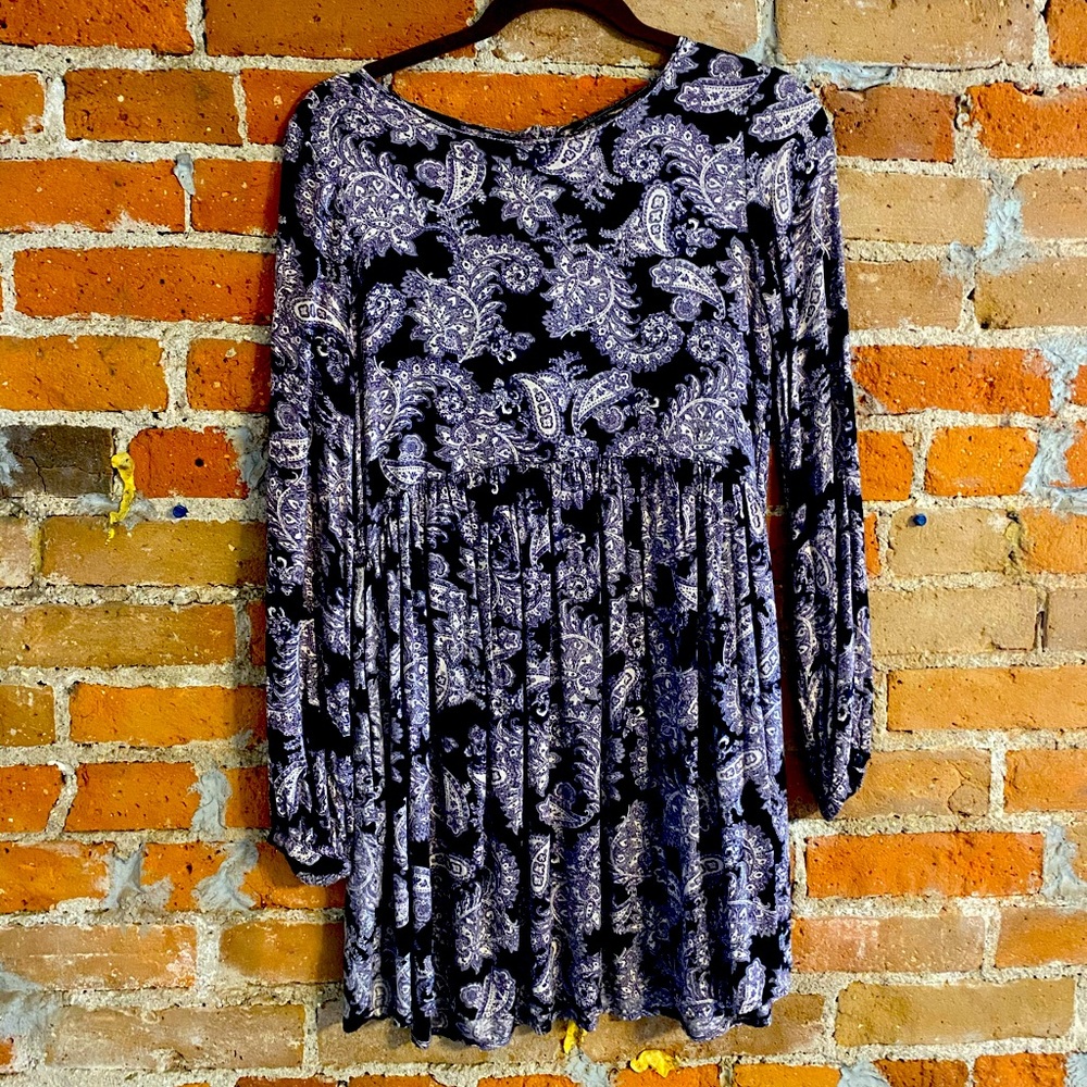 Paisley cotton dress